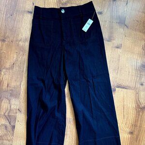*RARE* Anthropologie Maeve Colette Pants Black NWT Size 29P